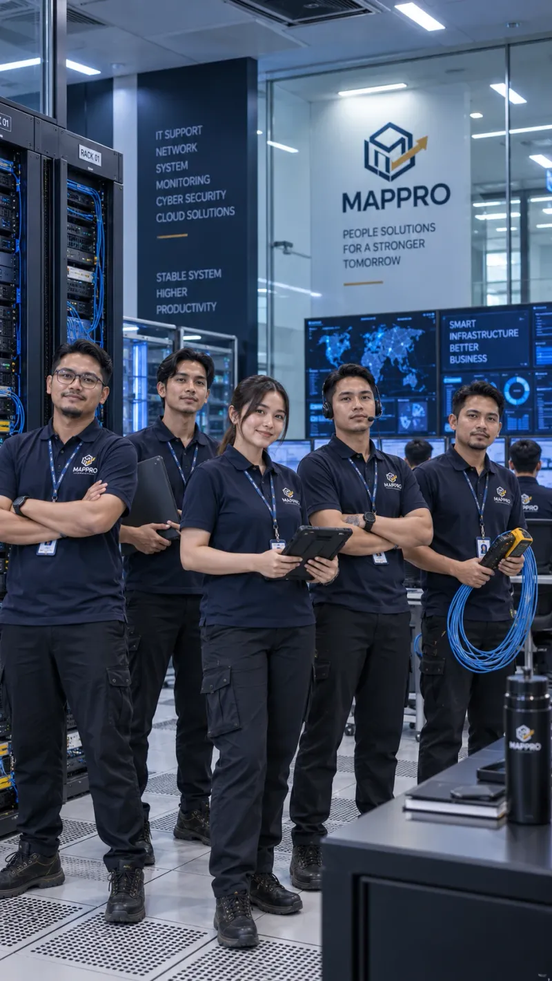 Personel MAPPRO bidang IT Support