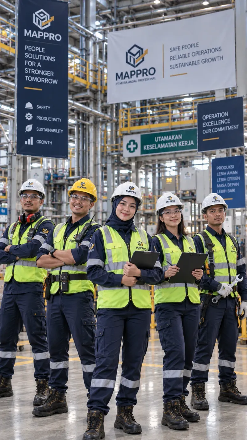 Personel MAPPRO bidang Teknisi & K3 Industri